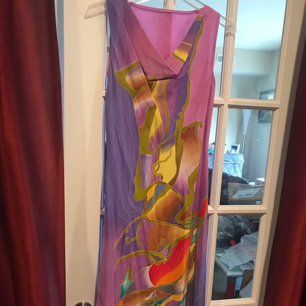 Boutique silk dress